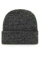 47 New Orleans Saints Black Brain Freeze Cuff Knit Mens Knit Hat