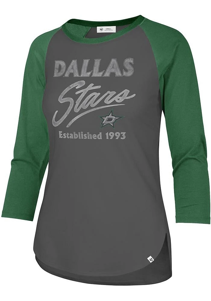 47 Dallas Stars Womens Grey Frankie LS Tee