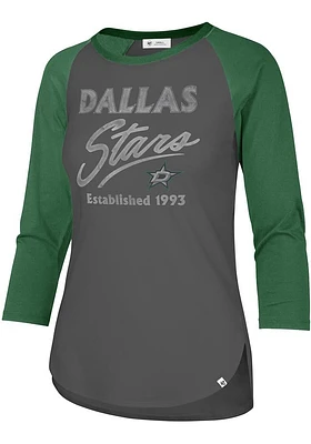 47 Dallas Stars Womens Grey Frankie LS Tee
