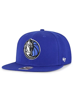 47 Dallas Mavericks Blue No Shot Captain Mens Snapback Hat