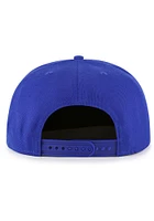 47 Dallas Mavericks Blue No Shot Captain Mens Snapback Hat