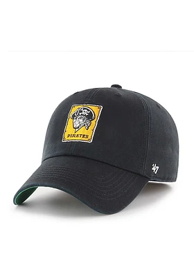 47 Pittsburgh Pirates Mens Black Franchise Classic Fitted Hat