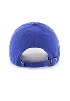 47 Texas Rangers Primary Logo Clean Up Adjustable Hat - Blue