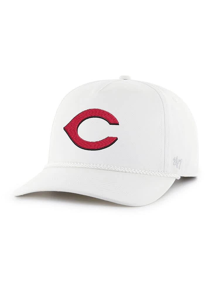 47 Cincinnati Reds Rope Hitch Adjustable Hat - White