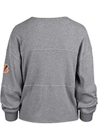 47 Cincinnati Bengals Womens Grey Get Loud LS Tee