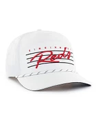 47 Cincinnati Reds DOWNBURST 47 HITCH Adjustable Hat - White