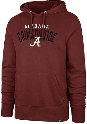 47 Alabama Crimson Tide Mens Headline Long Sleeve Hoodie