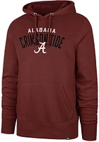 47 Alabama Crimson Tide Mens Headline Long Sleeve Hoodie