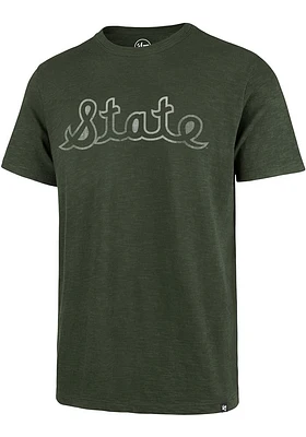 47 Michigan State Spartans Vintage Scrum Short Sleeve Fashion T Shirt