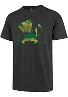 47 Notre Dame Fighting Irish Grey Scrum Short Sleeve Fashion T Shirt