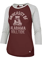 47 Alabama Crimson Tide Womens Red Frankie LS Tee