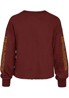 47 Iowa State Cyclones Womens Cardinal Skyler LS Tee