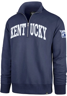 47 Kentucky Wildcats Mens Striker Long Sleeve 1/4 Zip Fashion Pullover