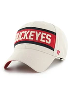 47 Ohio State Buckeyes Crossroad MVP Adjustable Hat - White