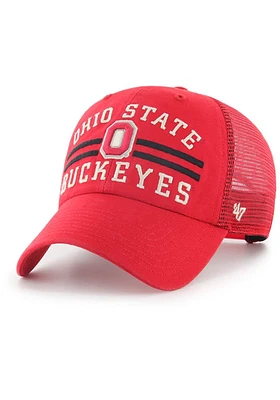 47 Ohio State Buckeyes High Point Clean Up Adjustable Hat - Red