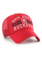 47 Ohio State Buckeyes High Point Clean Up Adjustable Hat - Red