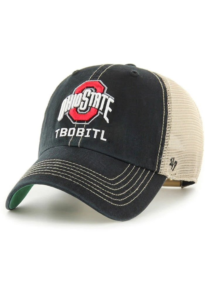 47 Ohio State Buckeyes Trawler Clean Up Adjustable Hat