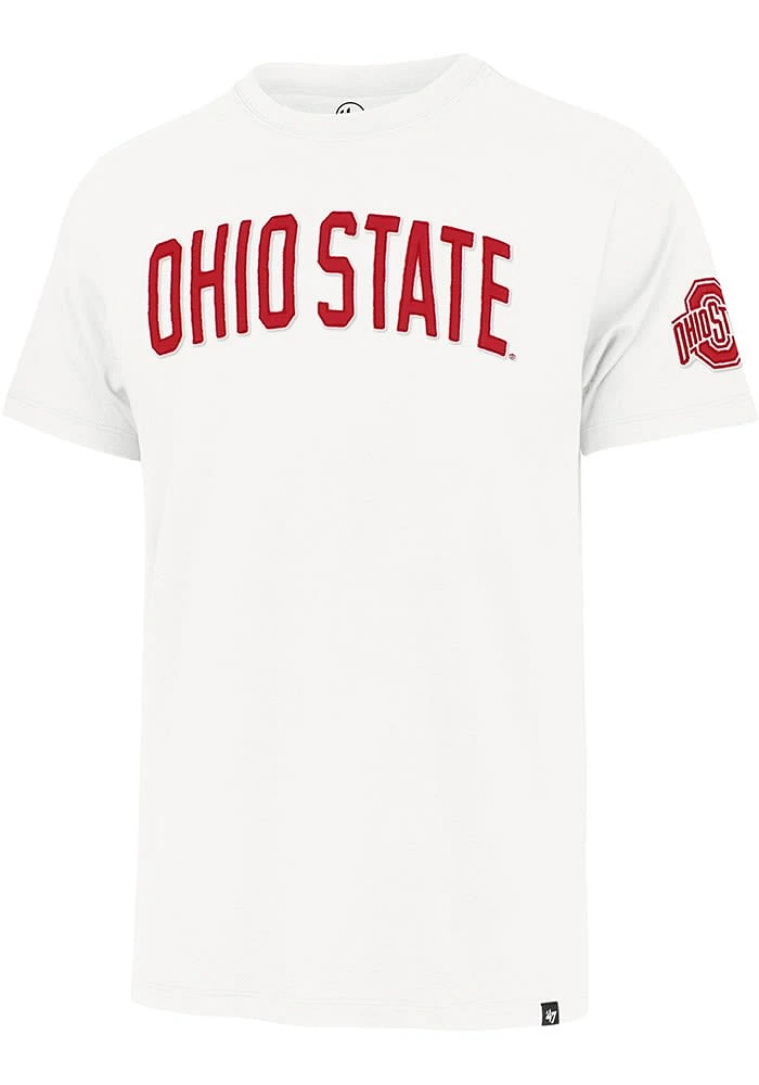 47 Ohio State Buckeyes White Franklin Fieldhouse Short Sleeve Fashion T Shirt