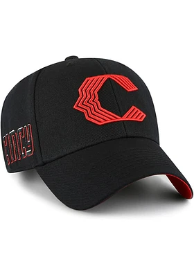 47 Cincinnati Reds 2023 City Connect Double MVP Adjustable Hat - Black