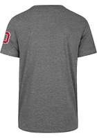 47 Ohio State Buckeyes Grey Franklin Namesake Fieldhouse Short Sleeve Fashion T Shirt