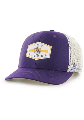 47 LSU Tigers Convoy Trucker Adjustable Hat - Purple