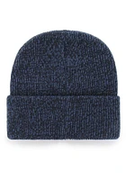 47 Columbus Blue Jackets Navy Blue Brain Freeze Cuff Mens Knit Hat