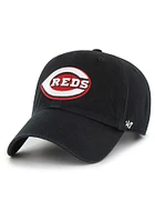 47 Cincinnati Reds Clean Up Classic Adjustable Hat - Black