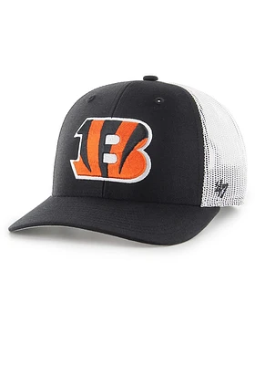 47 Cincinnati Bengals Trucker Sport Adjustable Hat - Black