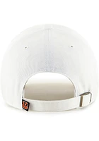 47 Cincinnati Bengals Clean Up Classic Adjustable Hat - White