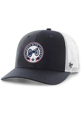 47 Columbus Blue Jackets Trucker Adjustable Hat - Navy Blue