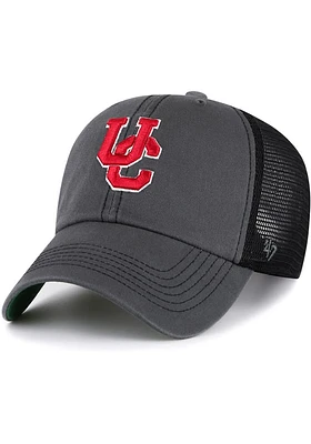 47 Cincinnati Bearcats Trawler Clean Up Adjustable Hat - Charcoal