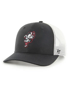 47 Ohio State Buckeyes Retro Trucker Adjustable Hat - Black