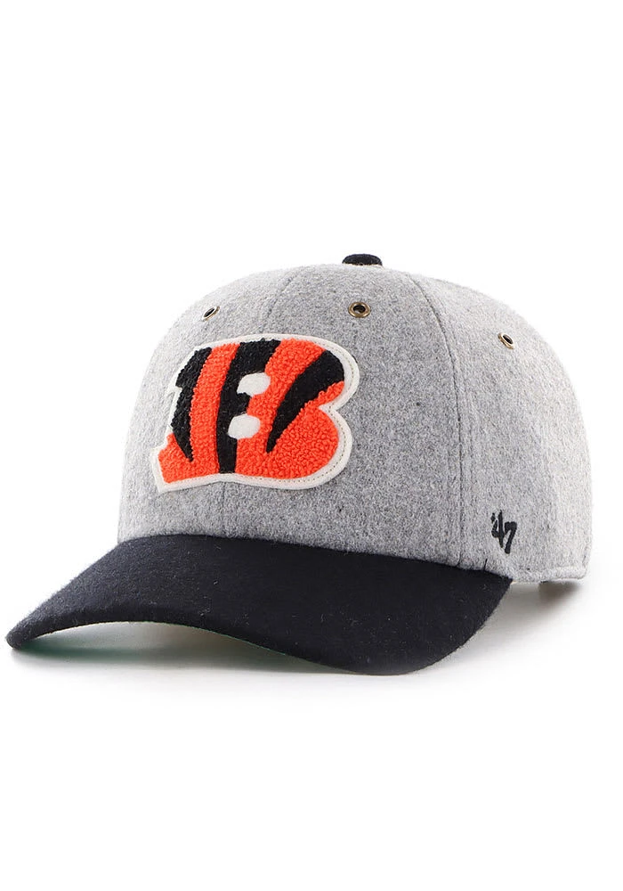 47 Cincinnati Bengals Off Campus Clean Up Adjustable Hat - Grey