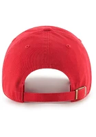 47 Ohio State Buckeyes Our Honor Defend Clean Up Adjustable Hat - Red