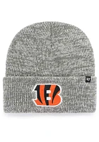 47 Cincinnati Bengals Black Brain Freeze Cuff Mens Knit Hat