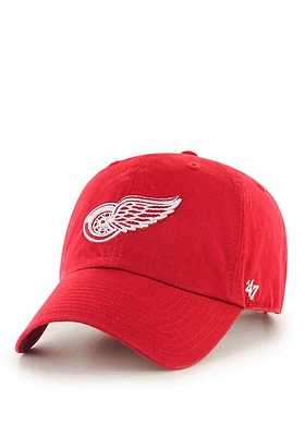 47 Detroit Red Wings Clean Up Classic Adjustable Hat - Red