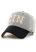 47 Cincinnati Bengals Stoney Clover Lane Block Clean Up Adjustable Hat - Grey