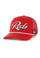 47 Cincinnati Reds OVERHAND MESH 47 HITCH Adjustable Hat