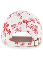 47 Ohio State Buckeyes White Daisy Delight Clean Up Youth Youth Adjustable Hat