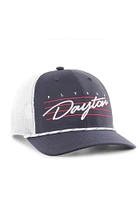 47 Dayton Flyers Downburst Trucker Adjustable Hat - Navy Blue