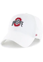 47 Ohio State Buckeyes Clean Up Iconic Adjustable Hat - White