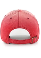 47 Ohio State Buckeyes Dusted Clean Up Adjustable Hat - Red