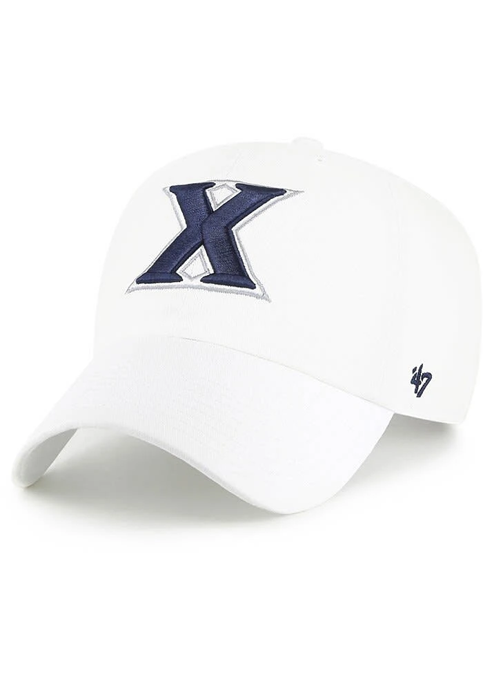 47 Xavier Musketeers Clean Up Adjustable Hat - White