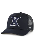 47 Xavier Musketeers Trucker Adjustable Hat - Navy Blue