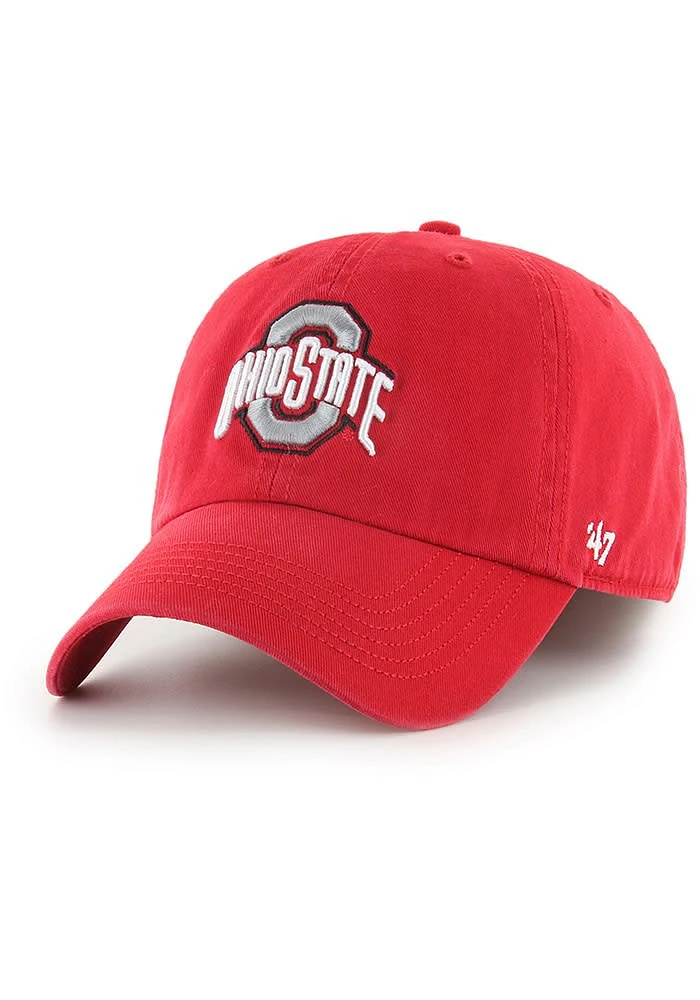 47 Ohio State Buckeyes Mens Red Classic Franchise Fitted Hat