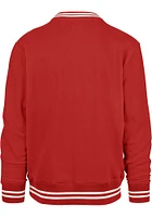 47 Ohio State Buckeyes Mens Red View Sierra Long Sleeve Fashion Sweatshirt