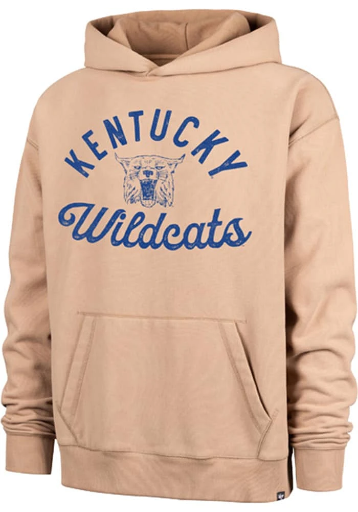 47 Kentucky Wildcats Mens Tan Bowline River Fashion Hood