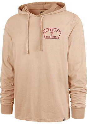 47 Ohio State Buckeyes Mens Tan Overhand River Fashion Hood