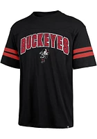 47 Ohio State Buckeyes Black Donovan Berkeley Short Sleeve Fashion T Shirt