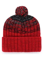 47 Ohio State Buckeyes Red Cascade Cuff Mens Knit Hat